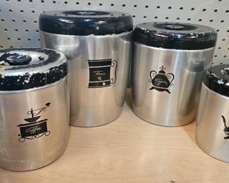 METAL CANISTER SET