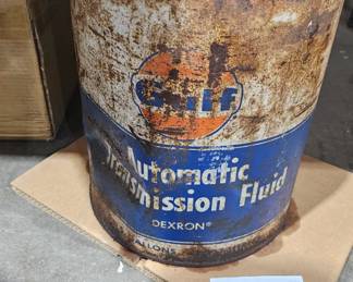 GULF TRANSMISSION FLUID TIN