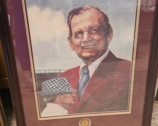 BEAR BRYANT ALABAMA PICTURE