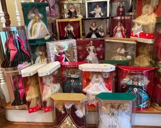 Barbie dolls new in boxes