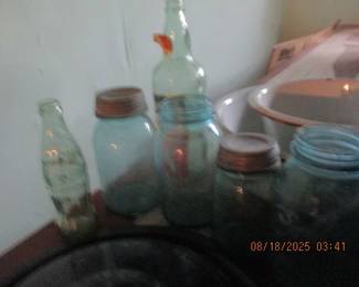 Blue Ball jars