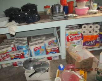 Toilet tissue and paper towels