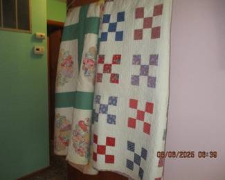 Home made quilts