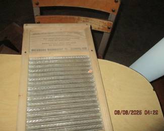 Old washboard