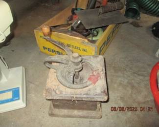 and coffee grinder