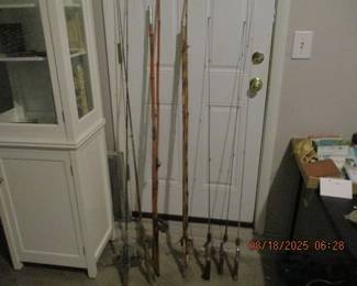 Bamboo fishing rods