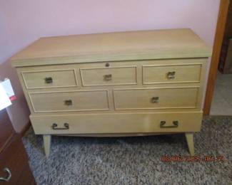 MCM Cedar Chest with drawer