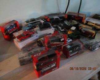 Collectible diecast cars