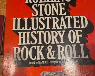 Vintage 1976 The Rolling Stone Illustrated History of Rock N Roll