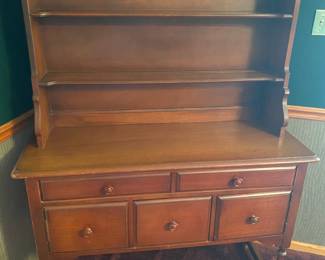 Vintage Farmhouse Hutch/Side Board Storage/ OR Paint it White, Blue Make it Cute ..Change the knobs! 