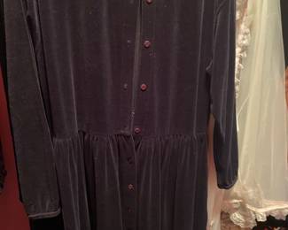 Eddie Bauer Velvet Dress 