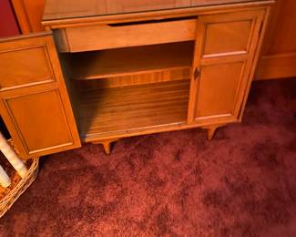 Mid Century Serve Cart