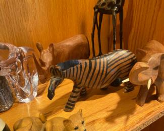 Carved Animals