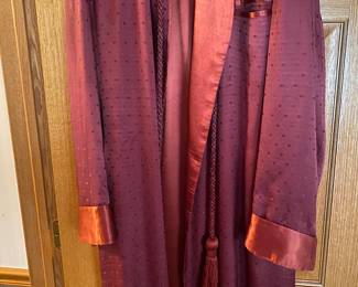 Vintage Silk Men's Robe