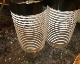 Mid Century Glasses 