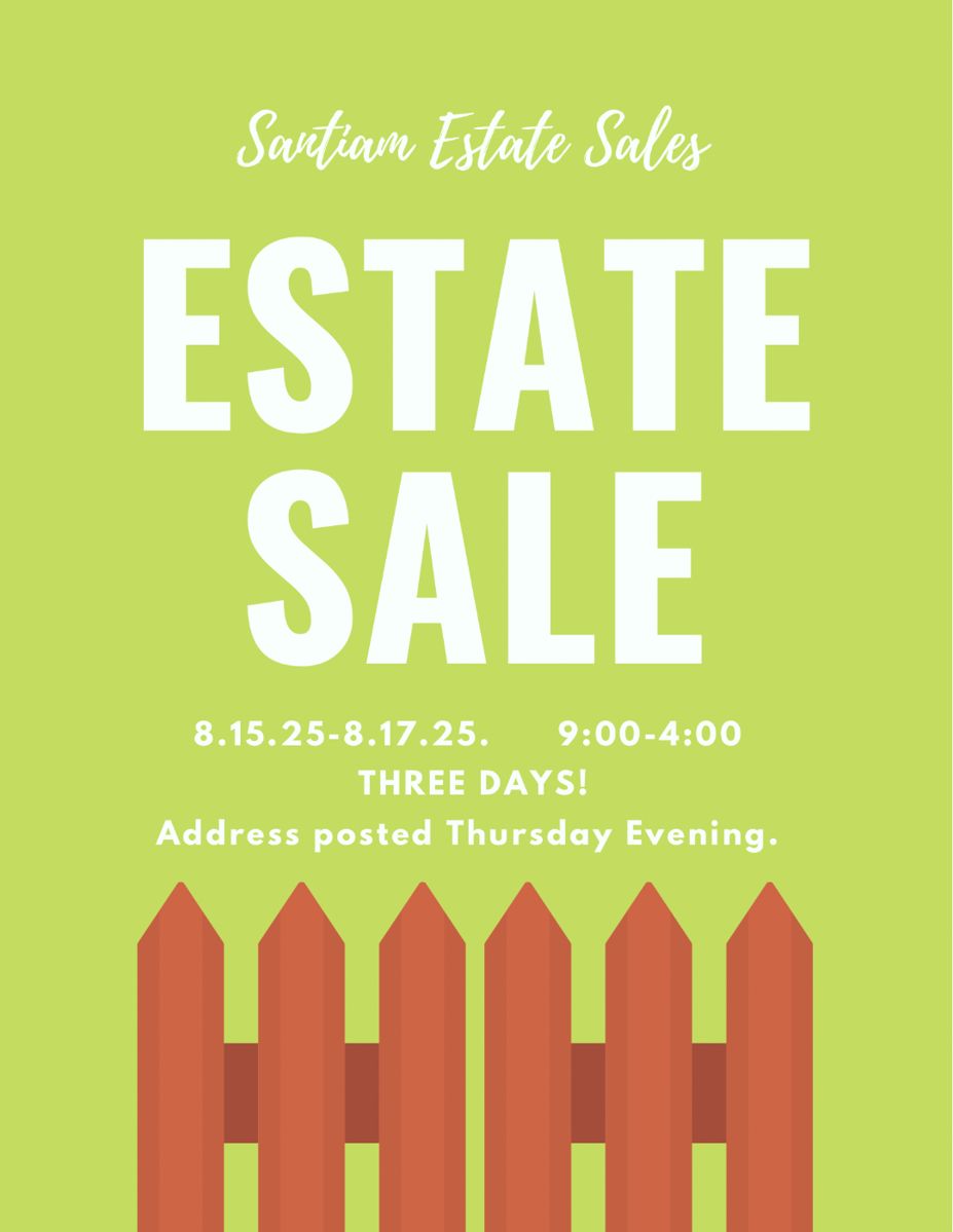 Santiam Estate Sales