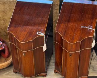 Vintage knife boxes