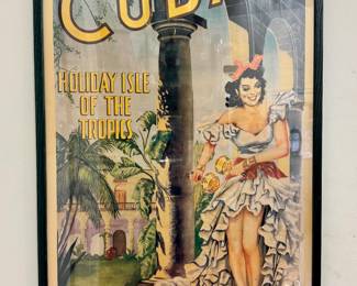 Super good collection of vintage posters, prints and original art