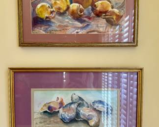 Anne Hayes original watercolors