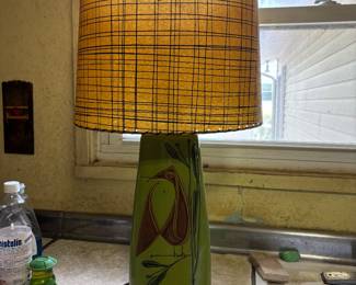 MCM table lamp with original shade