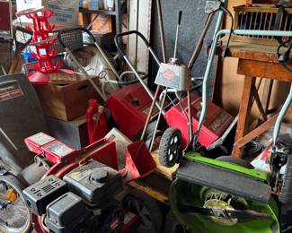 Mowers and snow blowers
