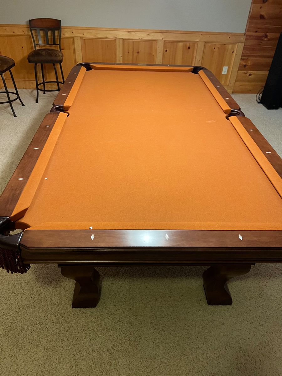 Pre-sale Item: Gandy 8 Ft Pool Table with Ping-Pong Table Top, and Accessories - $1,500 (or Best Offer)