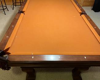 Pre-sale Item: Gandy 8 Ft Pool Table with Ping-Pong Table Top, and Accessories - $1,500 (or Best Offer)