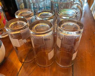 MCM Cocktail Glasses 