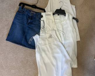 Casual Tops, Tommy Hilfiger Denim Skirt