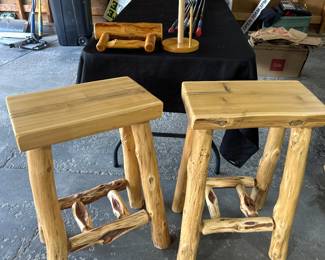 Log stools