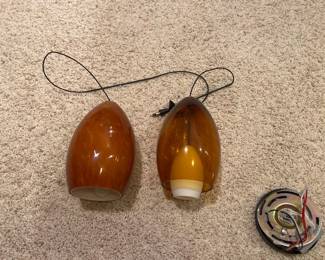 Vintage Tear Drop Lights