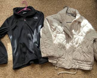 North Face Pullover and Ladies Jacket 