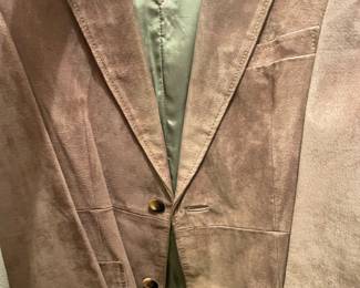 Vintage J Riggings Suede Jacket Size Men's 42