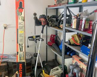 Tools and yard equipment