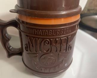 Vintage Whataburger Coffee Cup