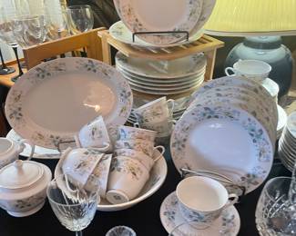 Complete set of fine china