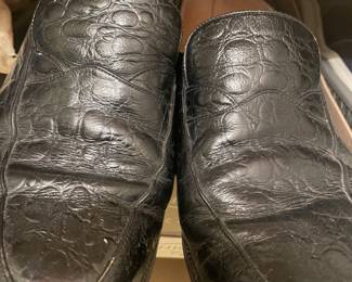 Crocodile and Alligator men's shoes sizes 9.5 to 10.5