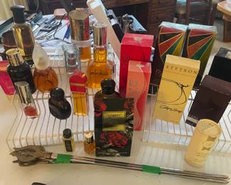 Vintage Perfumes with some not open