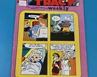 "Dick Tracy weekly" with "Little Boy Beard" as the featured story.
Title: Dick Tracy weekly
Issue Number: #76