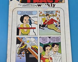 "Dick Tracy Weekly" published by Lackthorn Publishing.
Title: Dick Tracy Weekly
Publisher: Lackthorn Publishing
Issue Number: #77