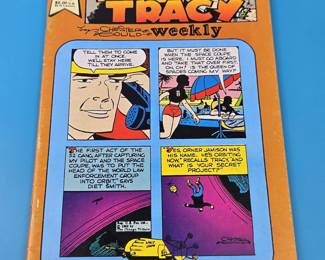 Dick Tracy Weekly comic book, issue #90, published by Ackthora Publishing.
Title: Dick Tracy Weekly #90
Publisher: Ackthora Publishing