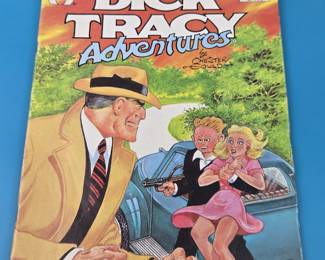 "Dick Tracy Adventures" comic book, specifically "NO. 1 SEP" which likely indicates the first issue released in September.