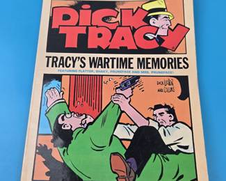 This is a copy of the graphic novel Dick Tracy: Tracy's Wartime Memories by Max Allan Collins.