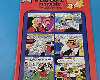 "Dick Tracy Monthly," issue #24, featuring "Crewy Lou" and "Sphinx."