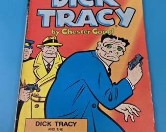The image shows "The Original Dick Tracy" comic book, specifically issue #2, titled "Dick Tracy and The Evil Influence."