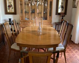 MCM J.L. Metz Dining Table & Six Chairs