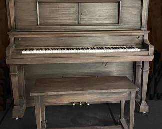 J. P Stark player piano, with all of the historical documentation