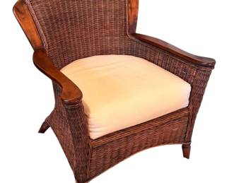 Large Wicker Chair