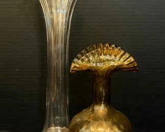 Two Glass Vases