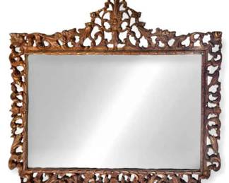 Gorgeous Ornate Gilded Wall Mirror, Large 5ft x 4.5ft